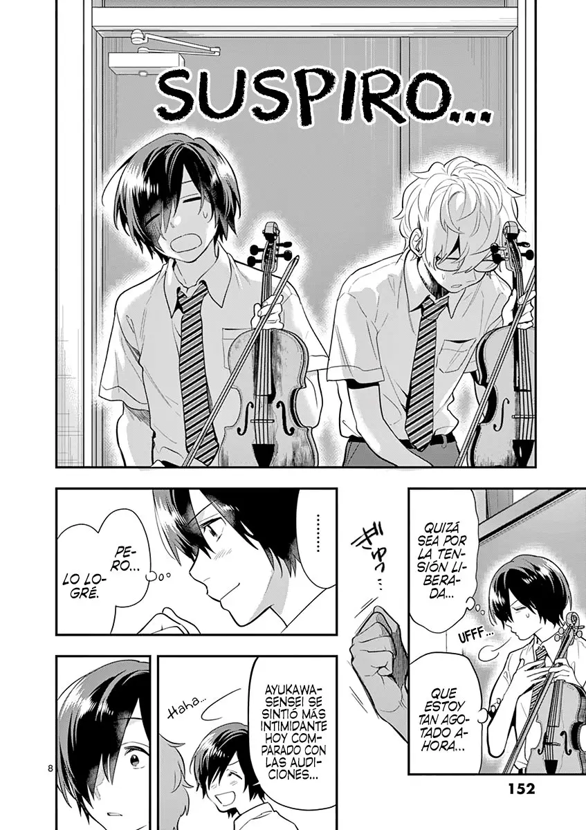Ao no Orchestra capítulo 35, página 9