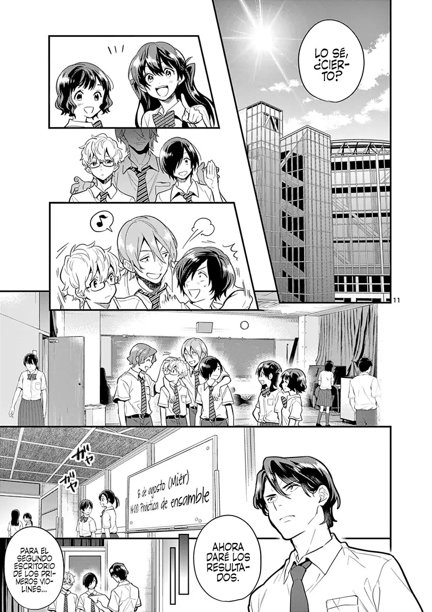 Ao no Orchestra capítulo 35, página 12