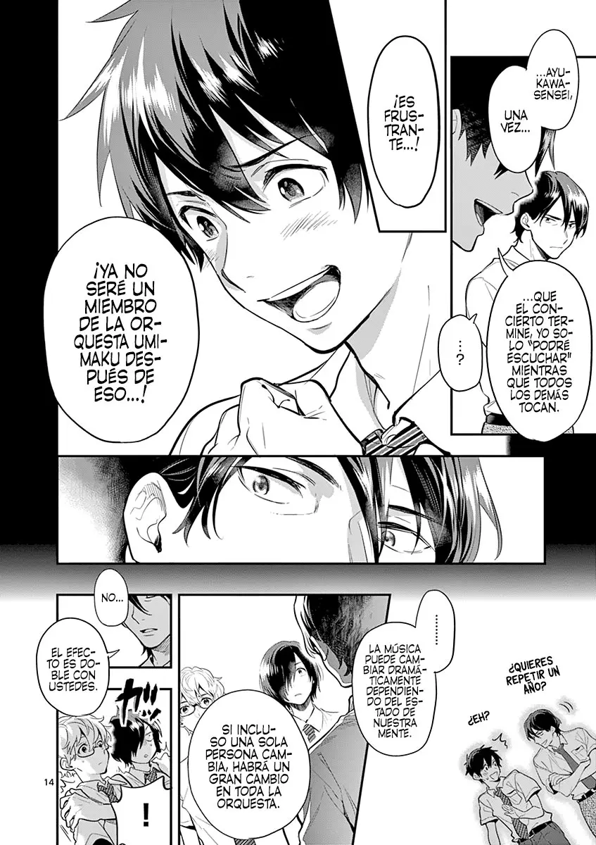 Ao no Orchestra capítulo 35, página 15