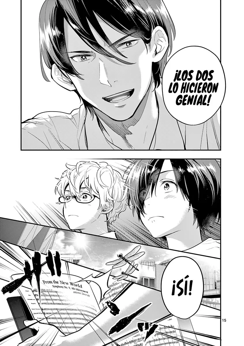 Ao no Orchestra capítulo 35, página 16