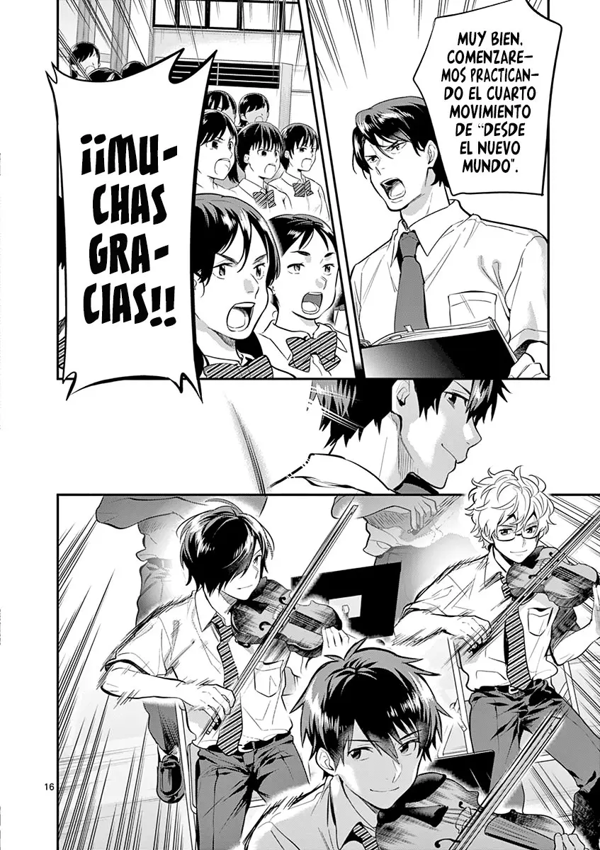 Ao no Orchestra capítulo 35, página 17