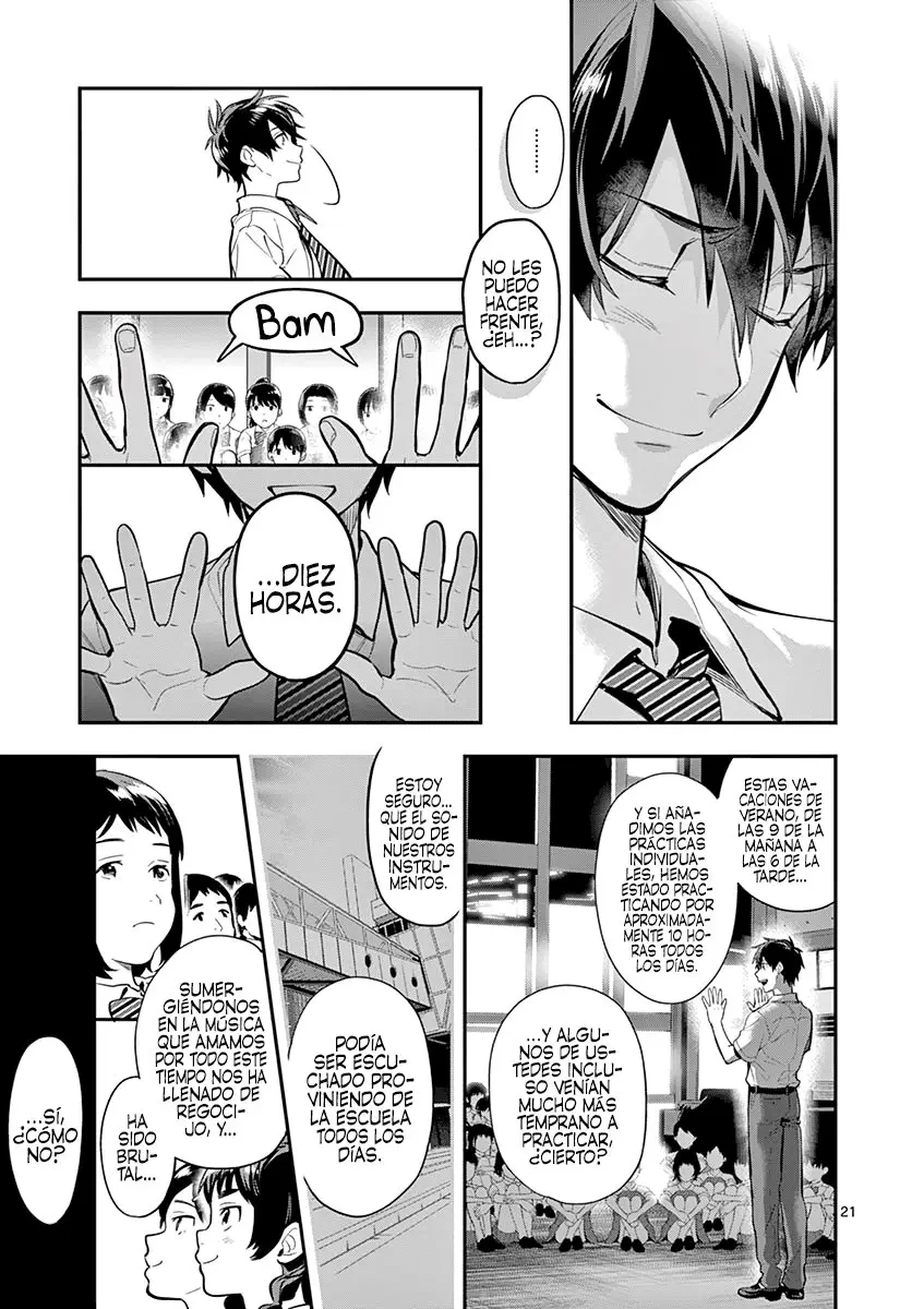 Ao no Orchestra capítulo 35, página 22