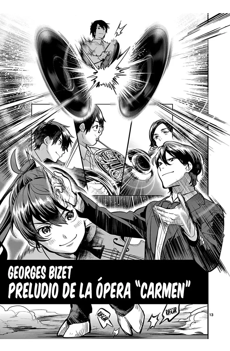 Ao no Orchestra capítulo 36, página 17