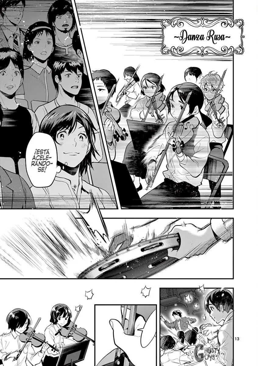 Ao no Orchestra capítulo 37, página 16