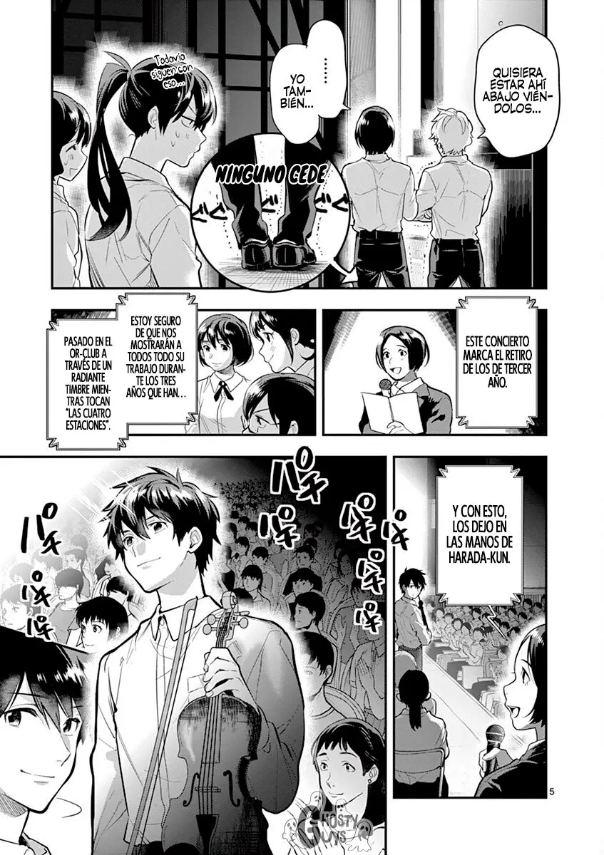 Ao no Orchestra capítulo 38, página 7