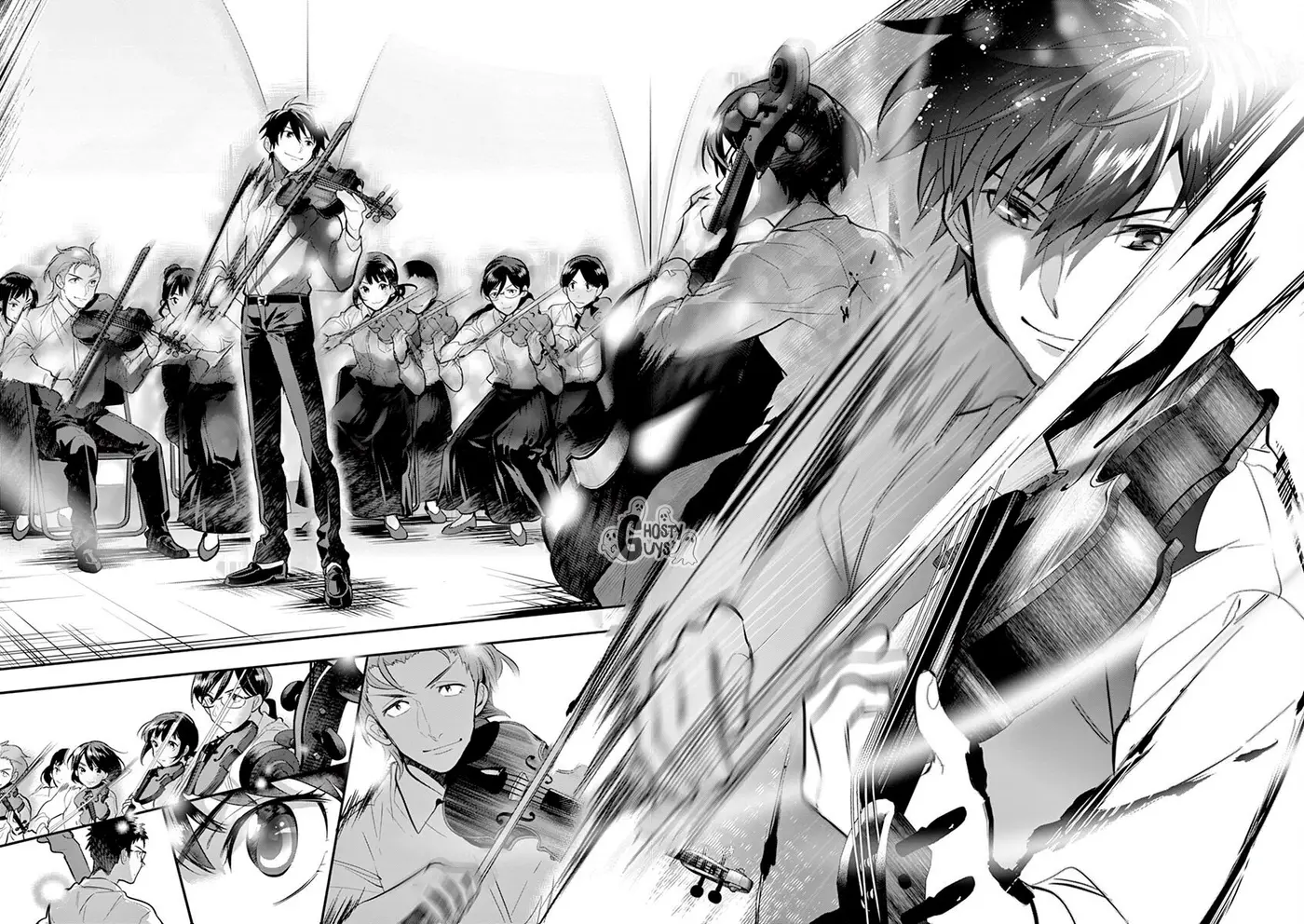 Ao no Orchestra capítulo 38, página 10