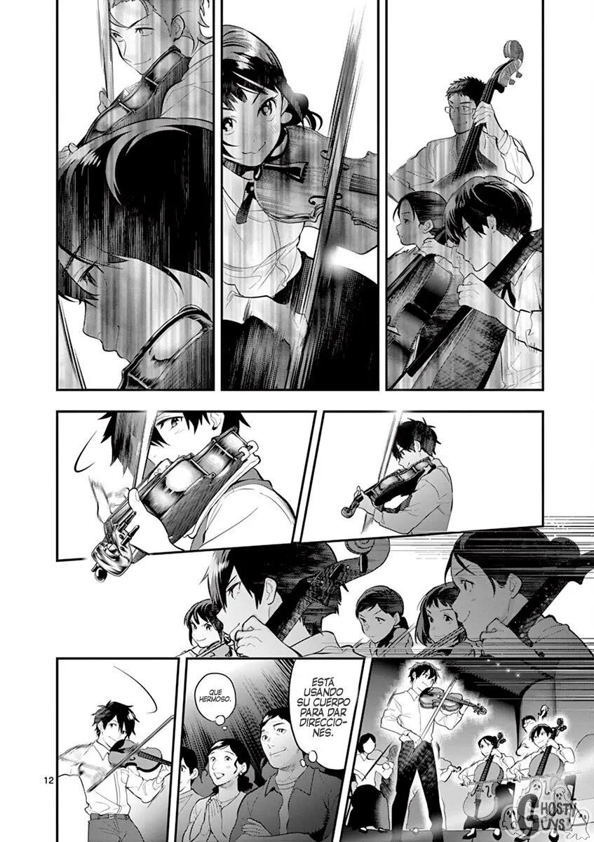 Ao no Orchestra capítulo 38, página 13