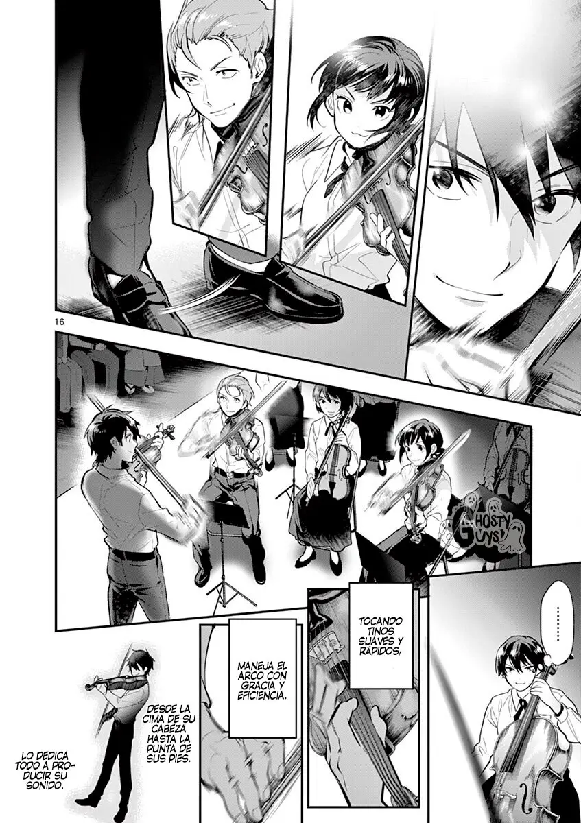 Ao no Orchestra capítulo 38, página 17