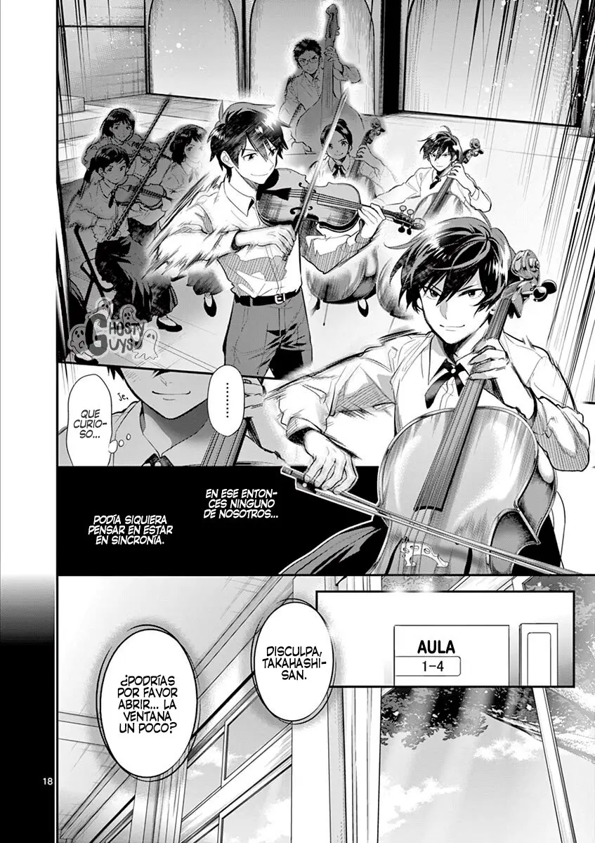 Ao no Orchestra capítulo 38, página 19