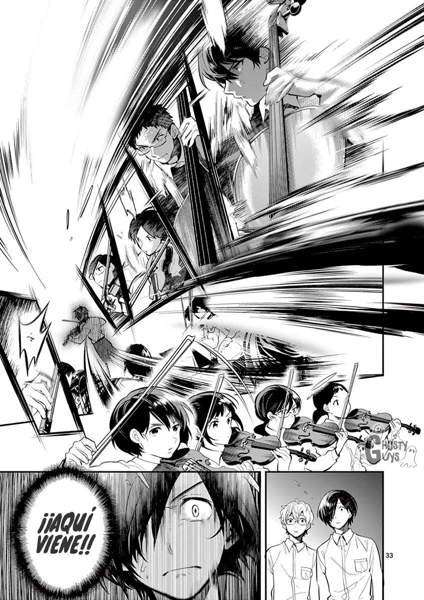 Ao no Orchestra capítulo 38, página 34