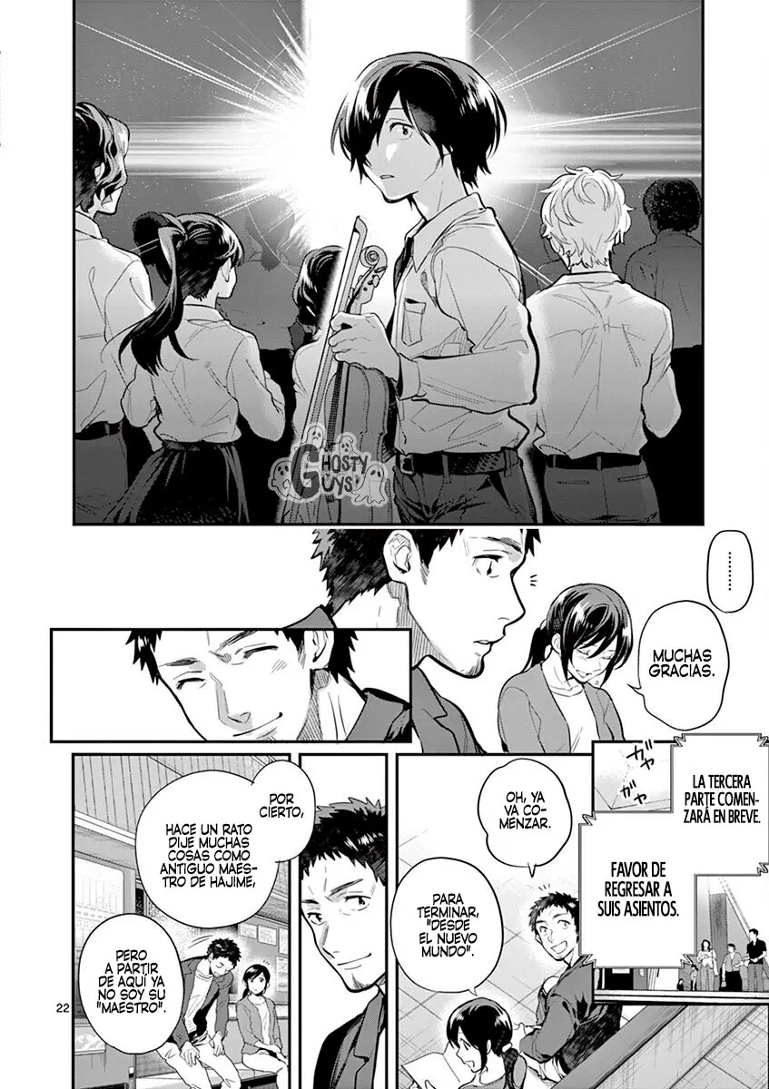 Ao no Orchestra capítulo 39, página 26