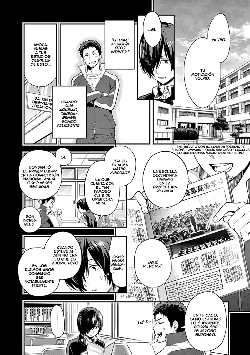 Ao no Orchestra capítulo 4, página 5