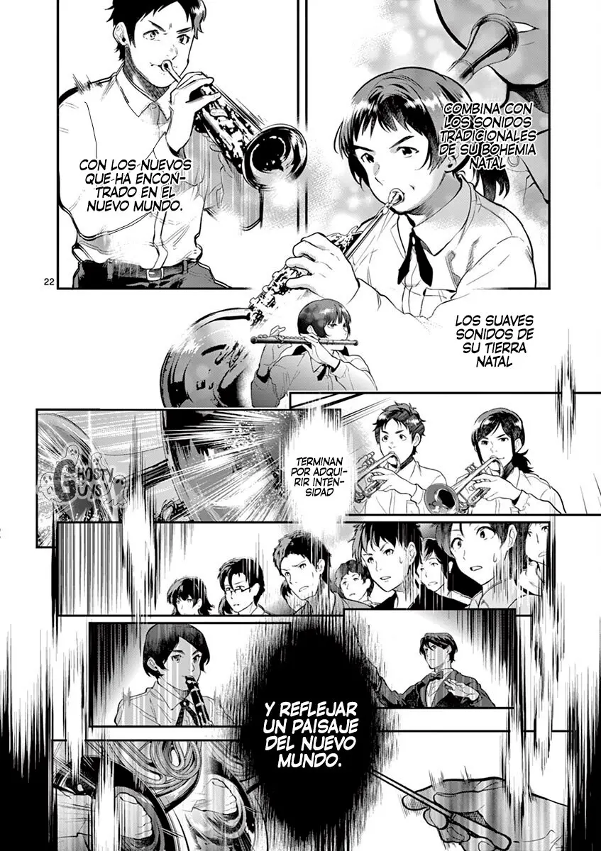 Ao no Orchestra capítulo 40, página 25