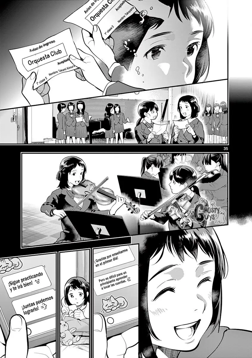 Ao no Orchestra capítulo 40, página 38