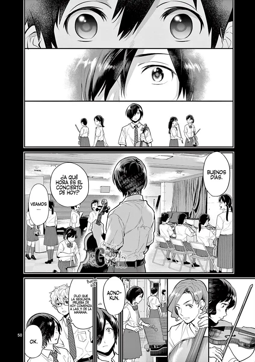 Ao no Orchestra capítulo 40, página 53