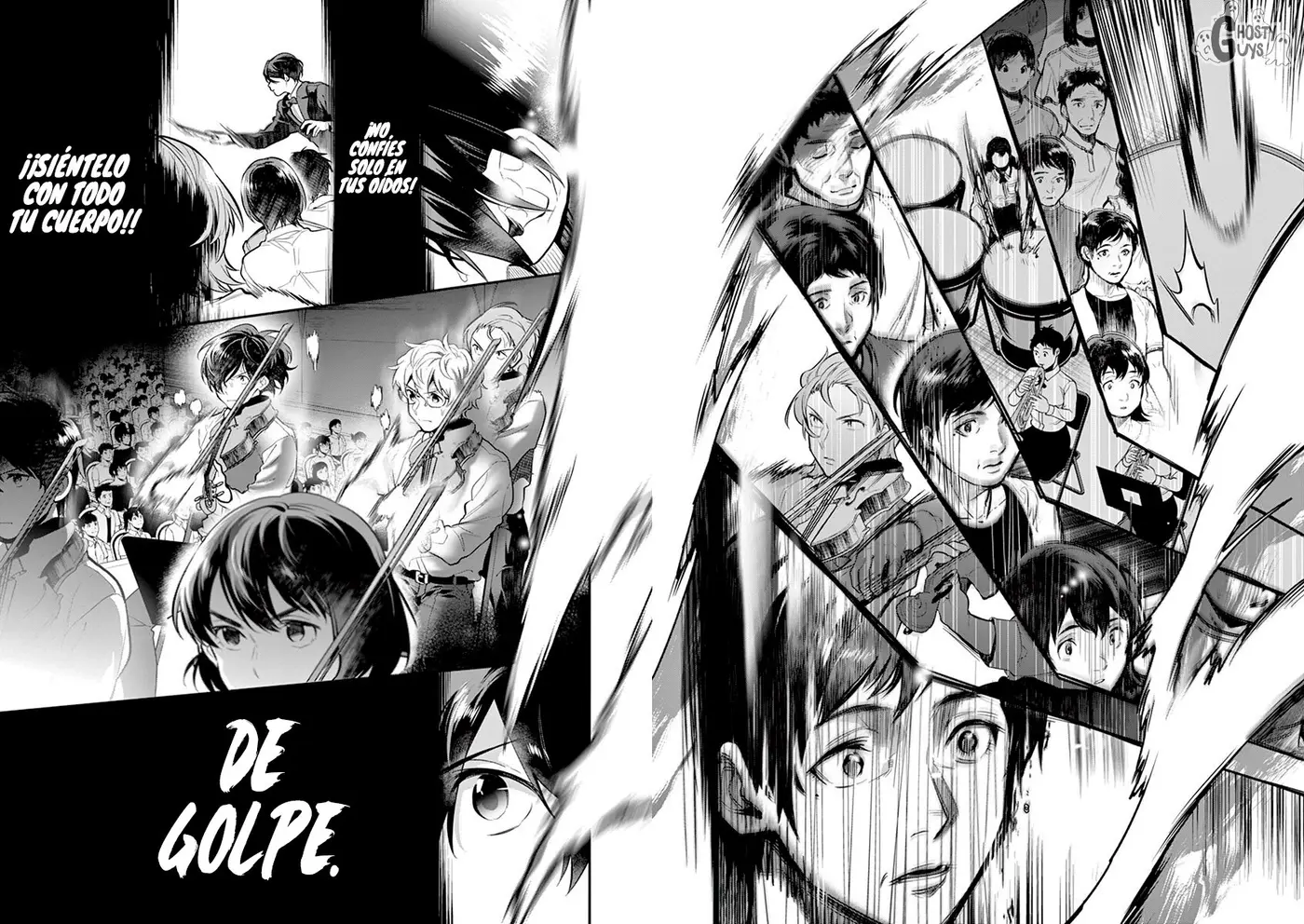 Ao no Orchestra capítulo 40, página 57