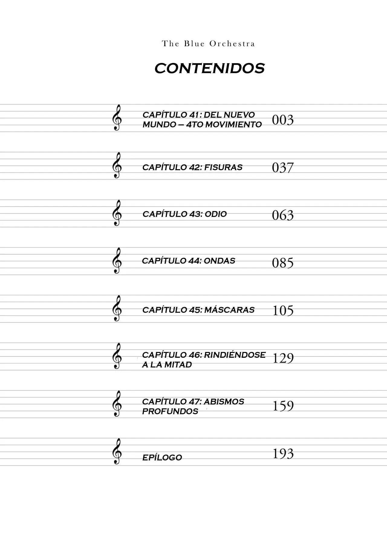 Ao no Orchestra capítulo 41, página 4
