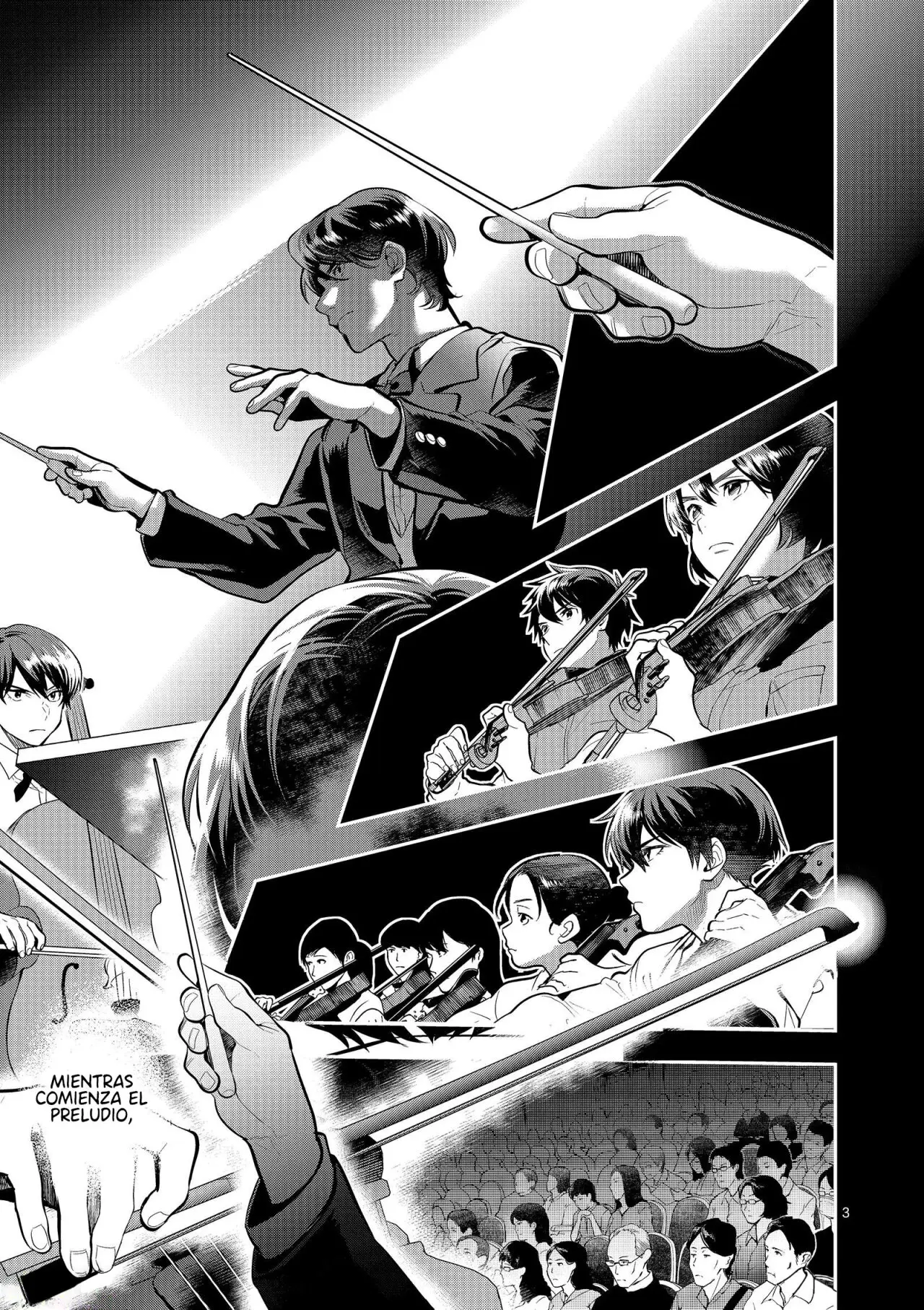 Ao no Orchestra capítulo 41, página 7