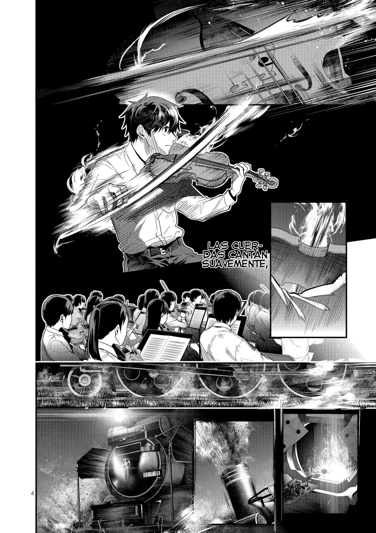 Ao no Orchestra capítulo 41, página 8