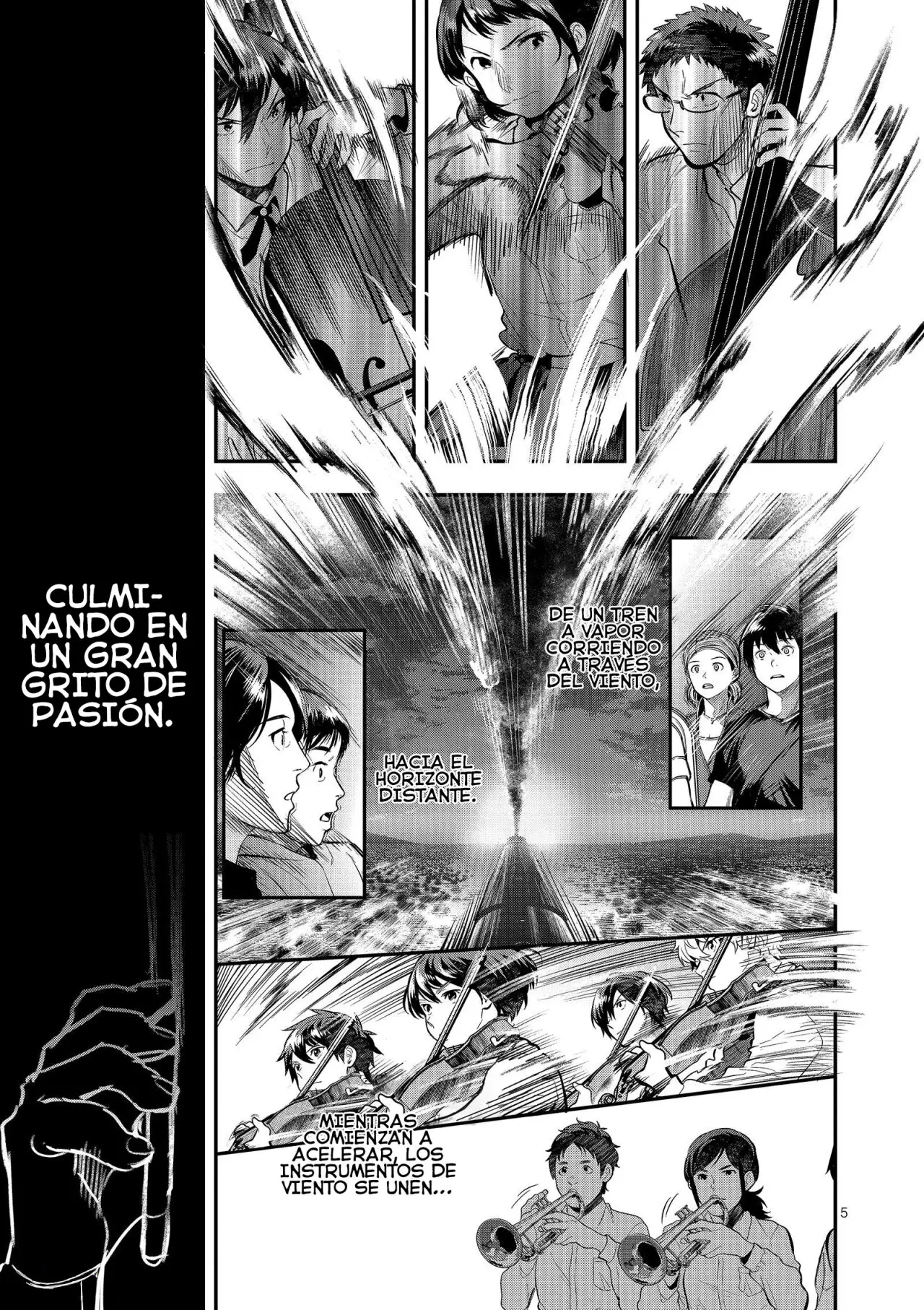 Ao no Orchestra capítulo 41, página 9