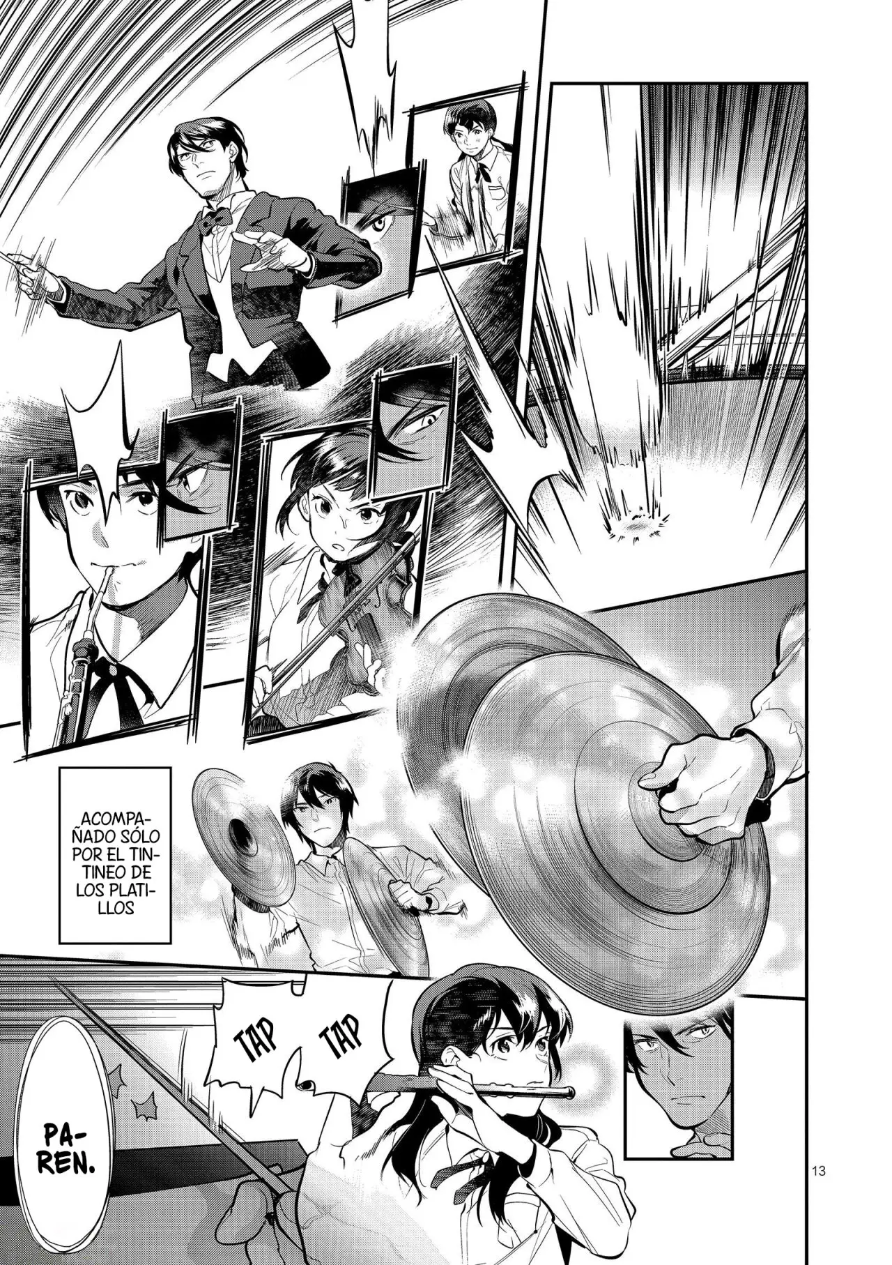 Ao no Orchestra capítulo 41, página 16