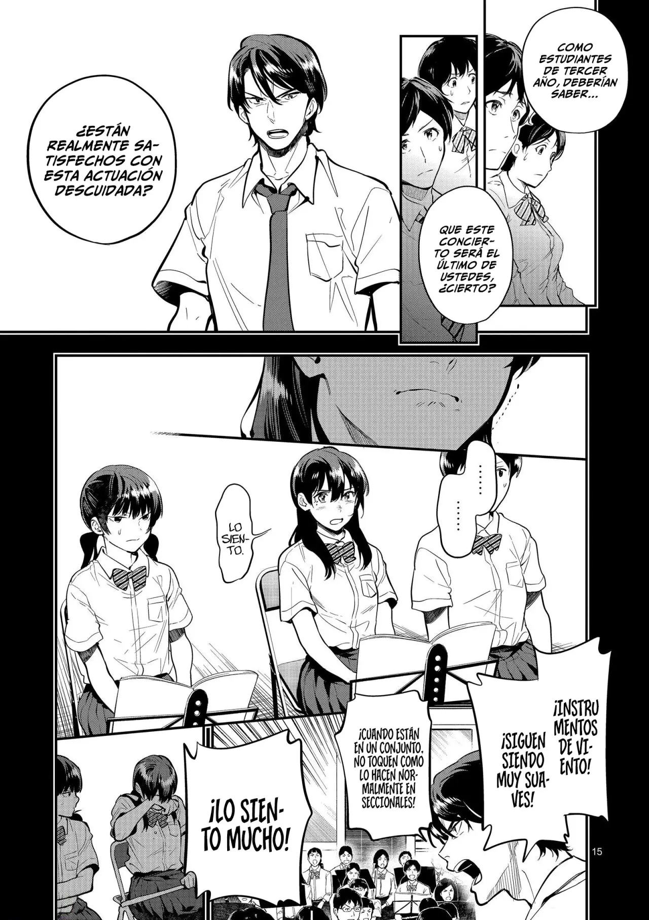 Ao no Orchestra capítulo 41, página 18