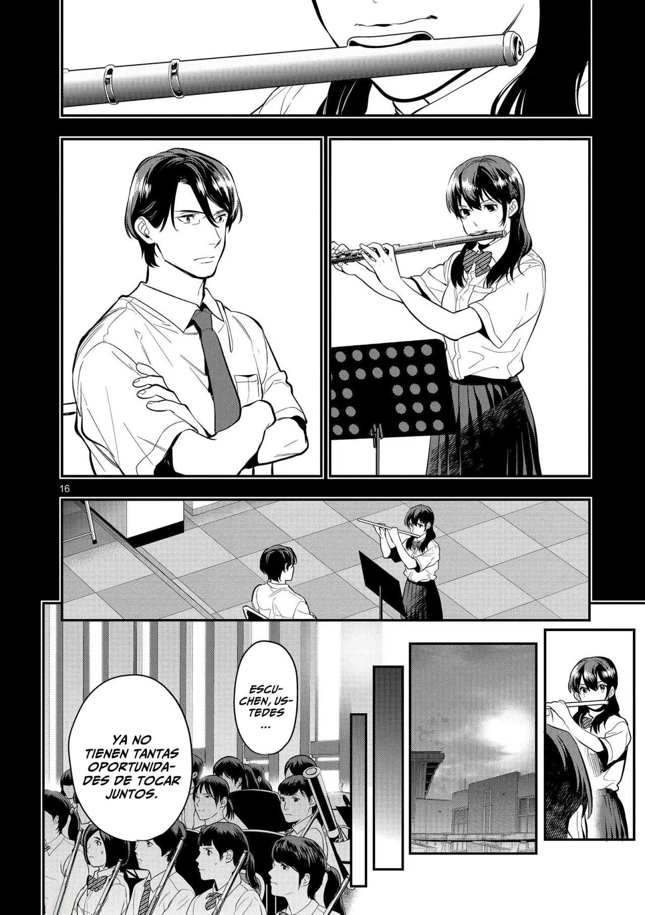 Ao no Orchestra capítulo 41, página 19