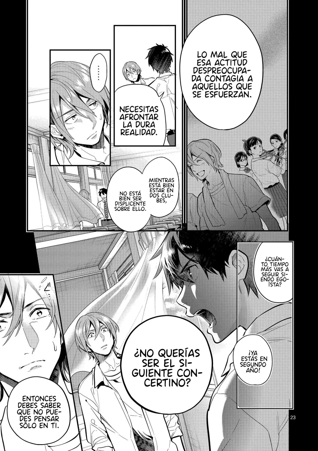 Ao no Orchestra capítulo 41, página 26