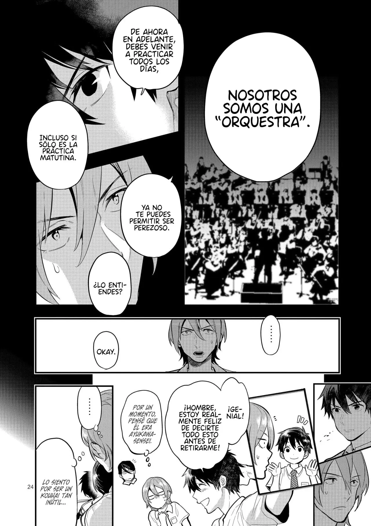 Ao no Orchestra capítulo 41, página 27