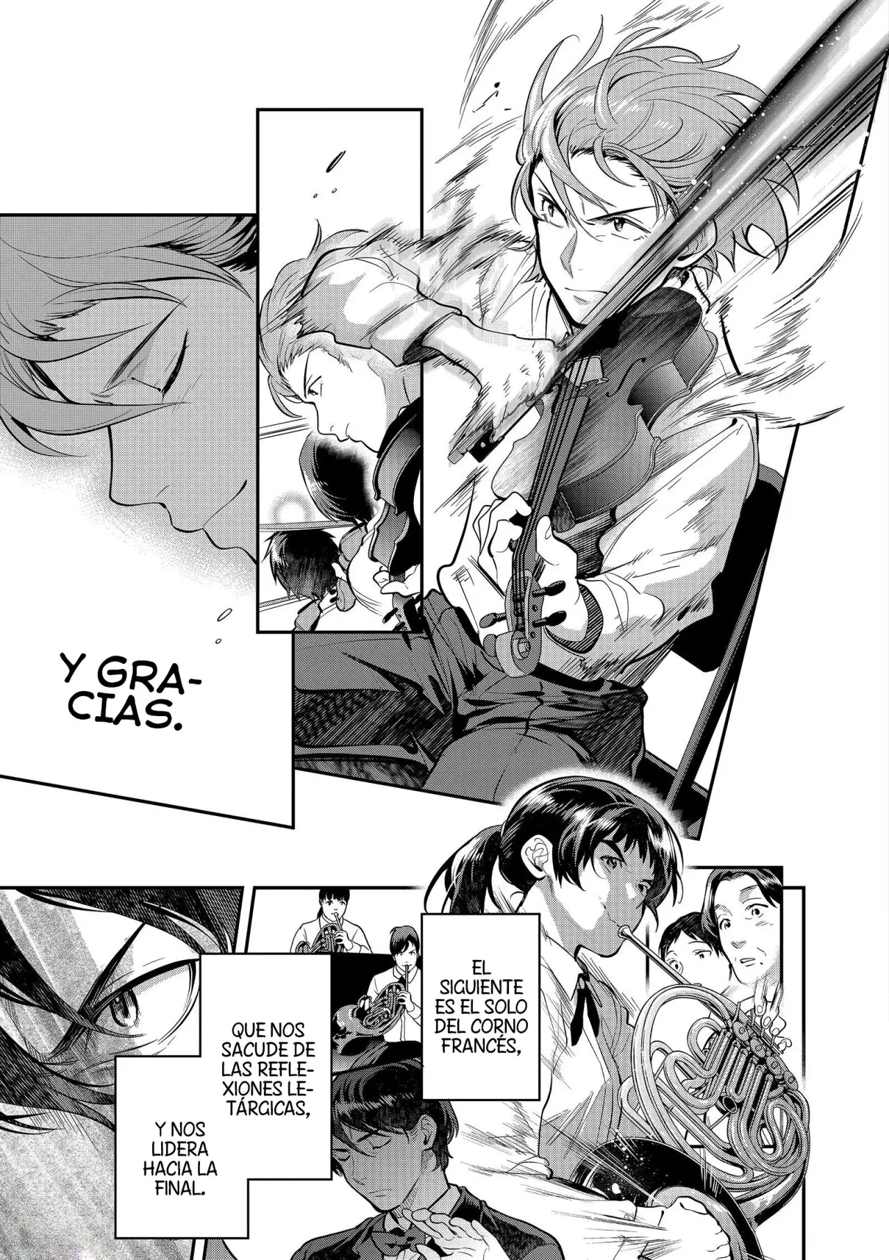 Ao no Orchestra capítulo 41, página 28