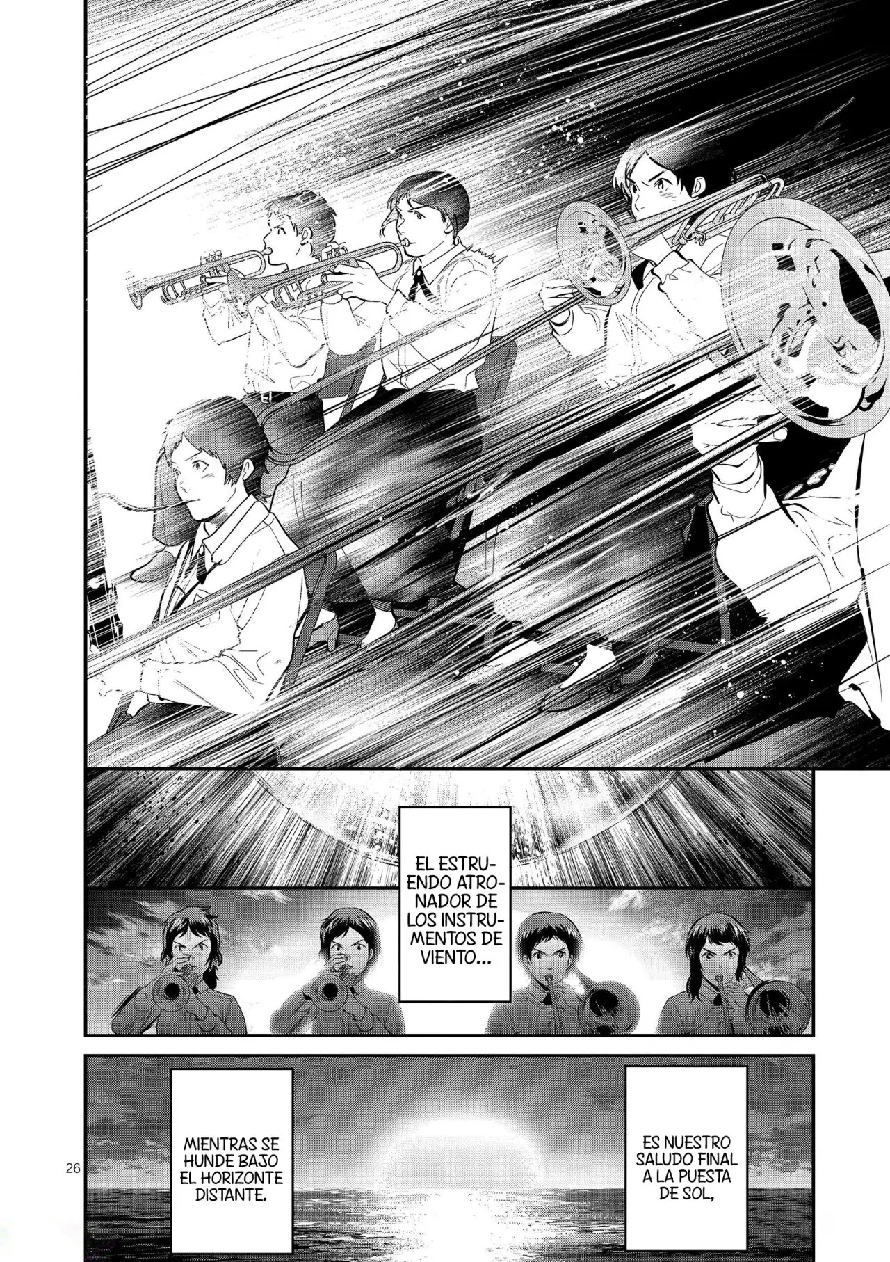 Ao no Orchestra capítulo 41, página 29