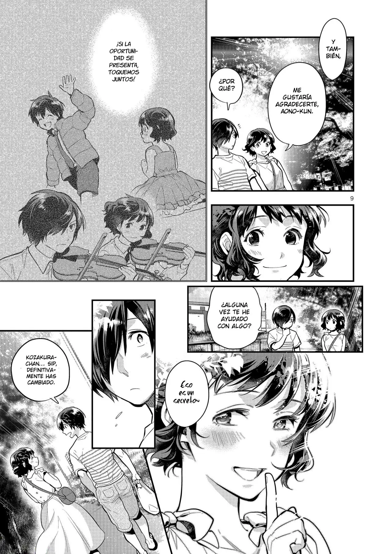 Ao no Orchestra capítulo 42, página 10