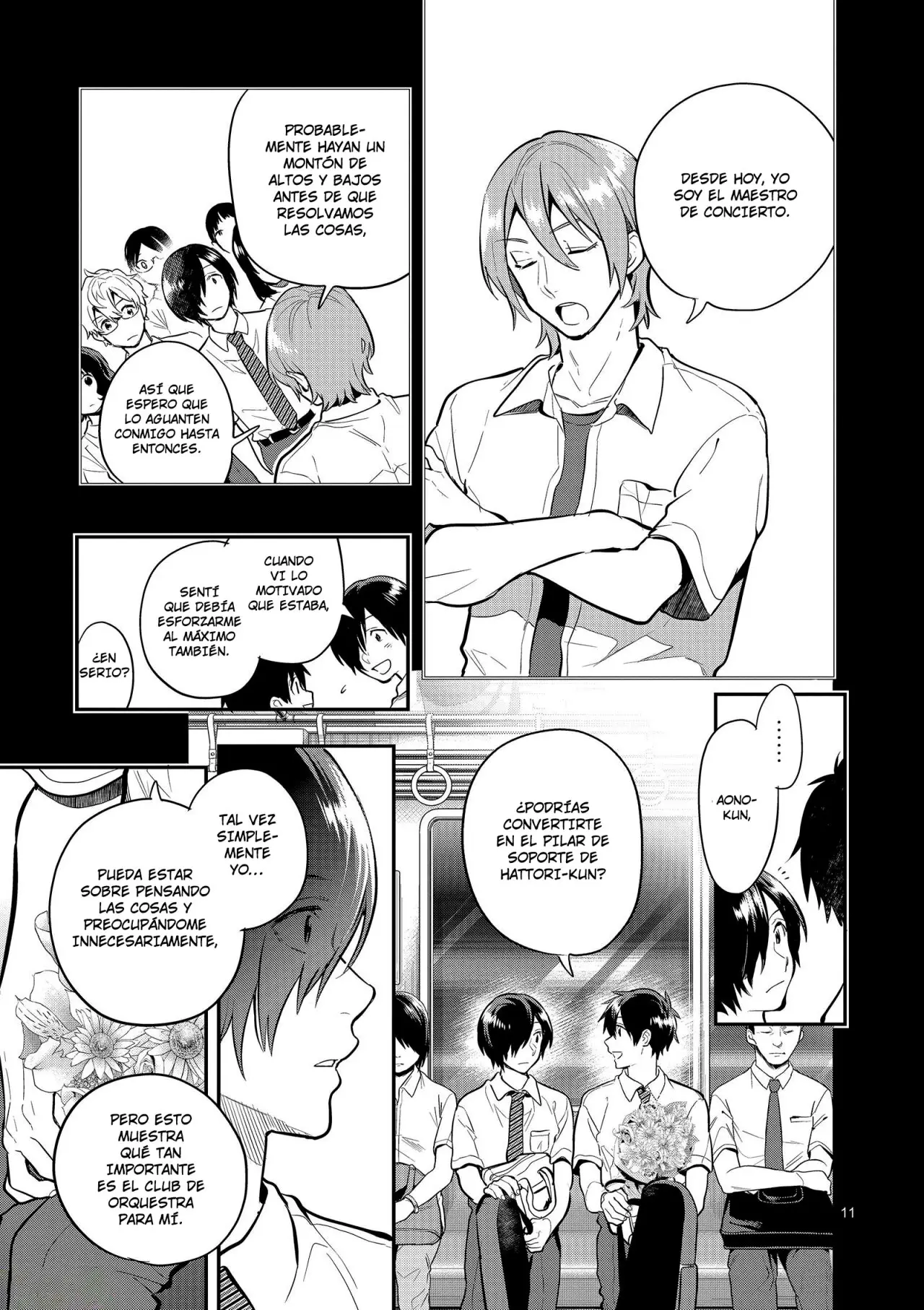 Ao no Orchestra capítulo 42, página 12