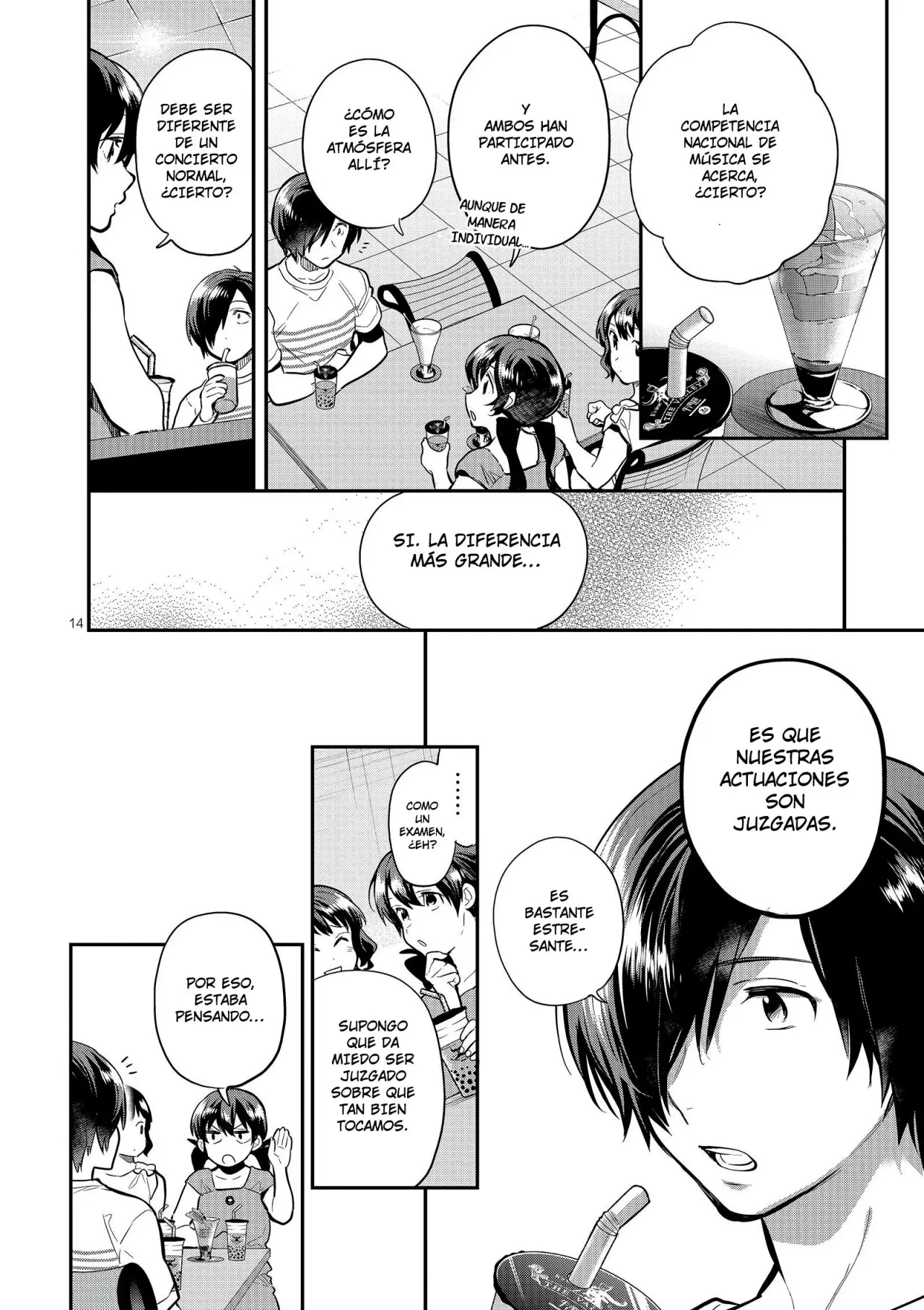 Ao no Orchestra capítulo 42, página 15