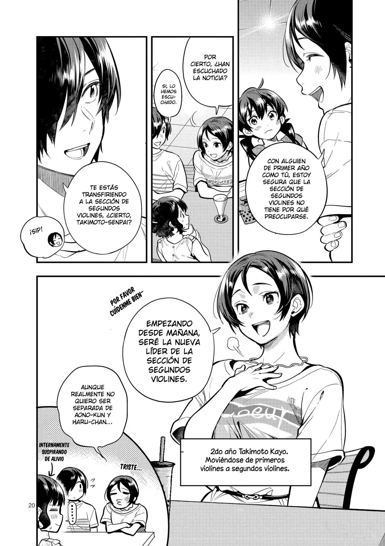 Ao no Orchestra capítulo 42, página 21
