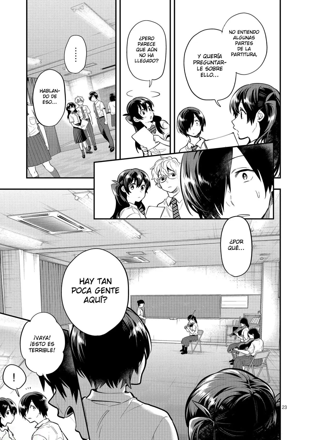 Ao no Orchestra capítulo 42, página 24