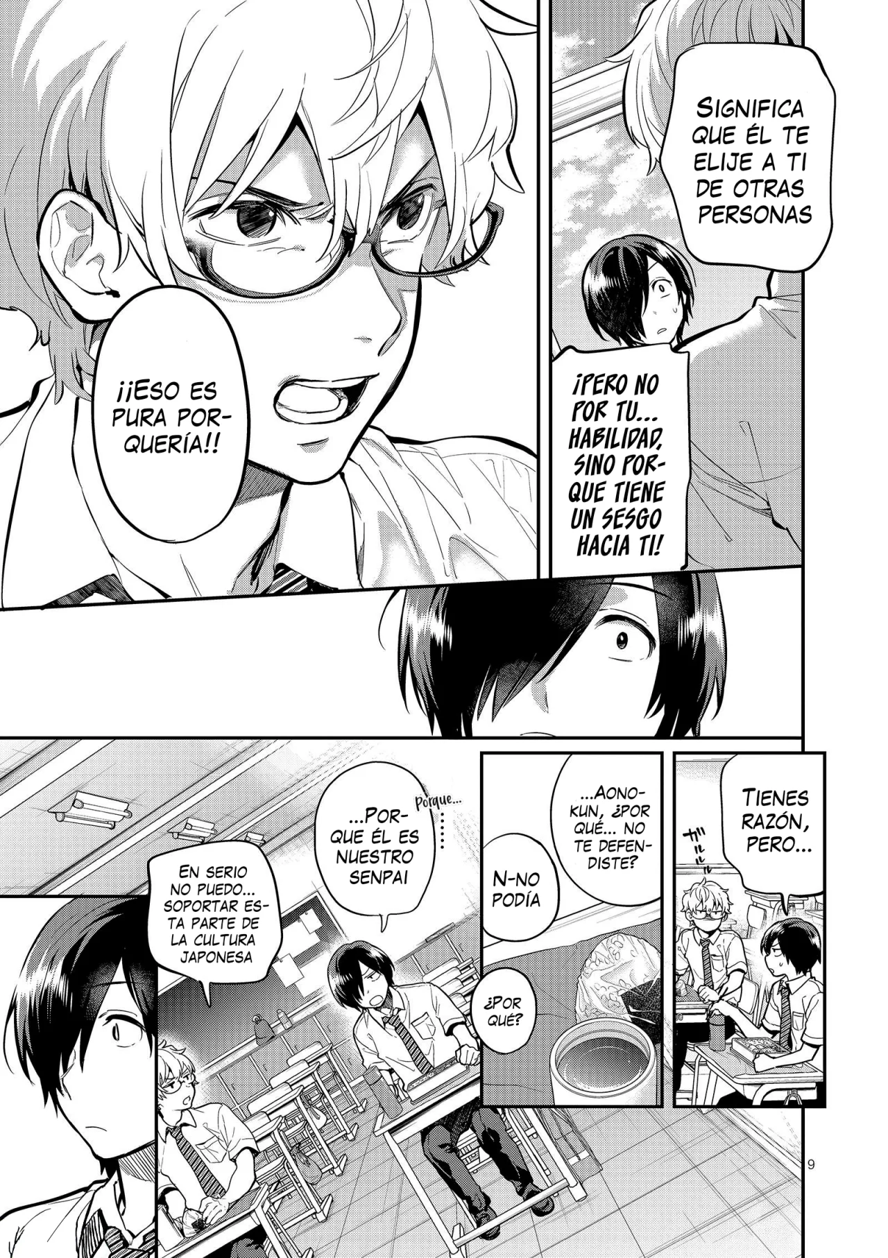 Ao no Orchestra capítulo 43, página 10