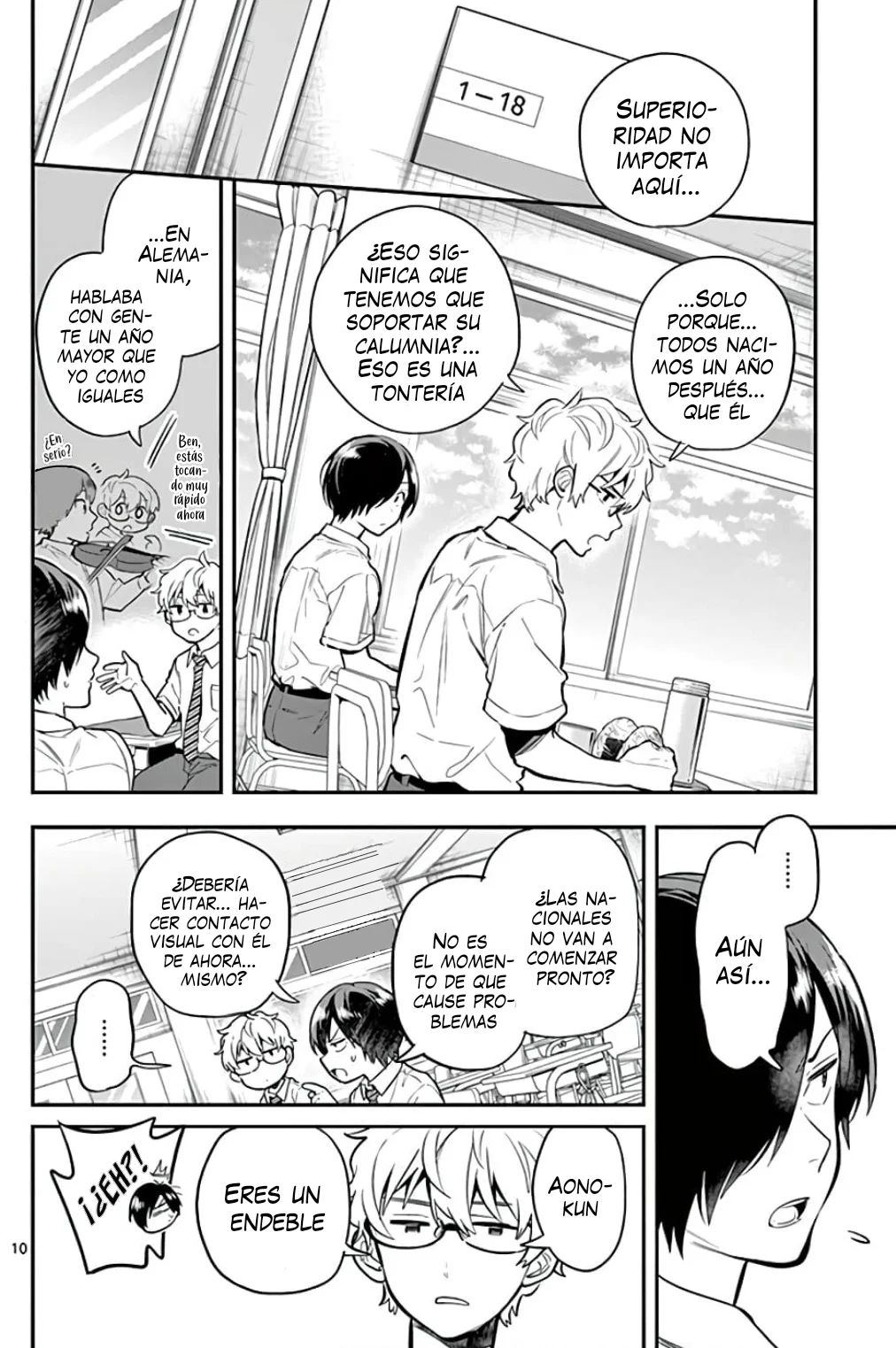 Ao no Orchestra capítulo 43, página 11