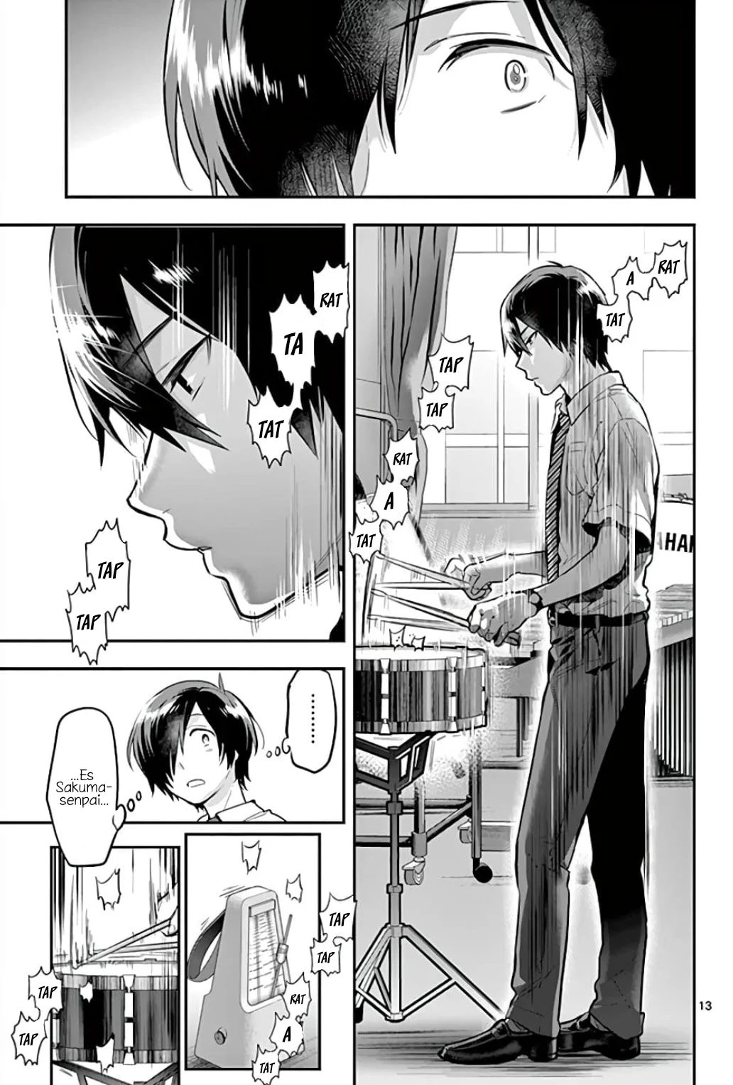 Ao no Orchestra capítulo 43, página 14