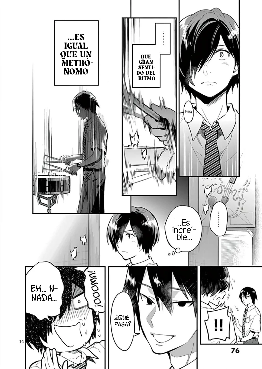 Ao no Orchestra capítulo 43, página 15