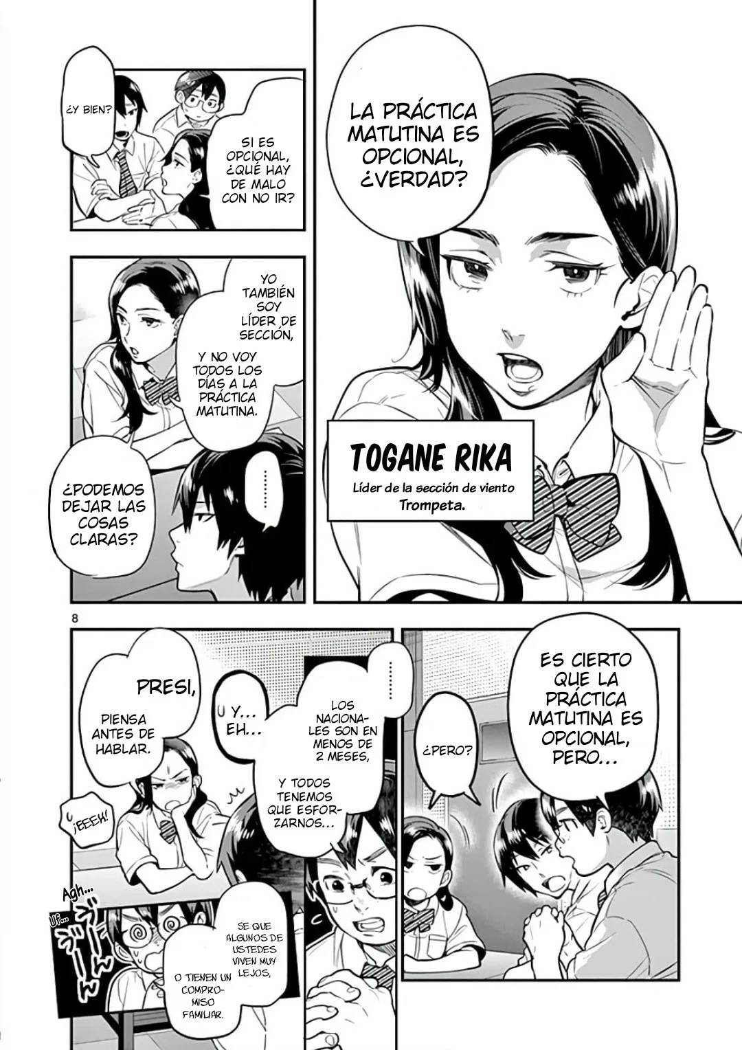 Ao no Orchestra capítulo 44, página 9