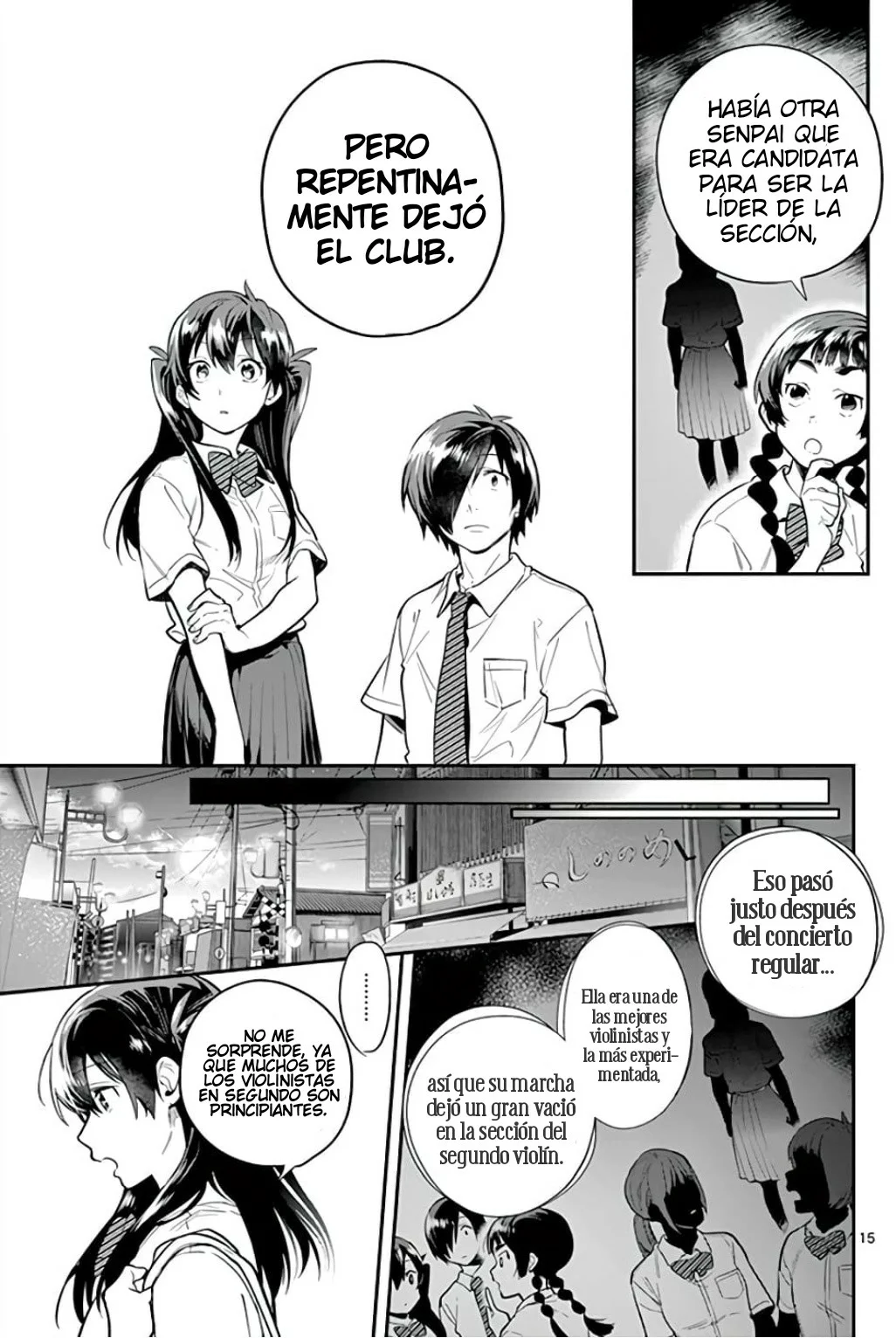 Ao no Orchestra capítulo 44, página 16