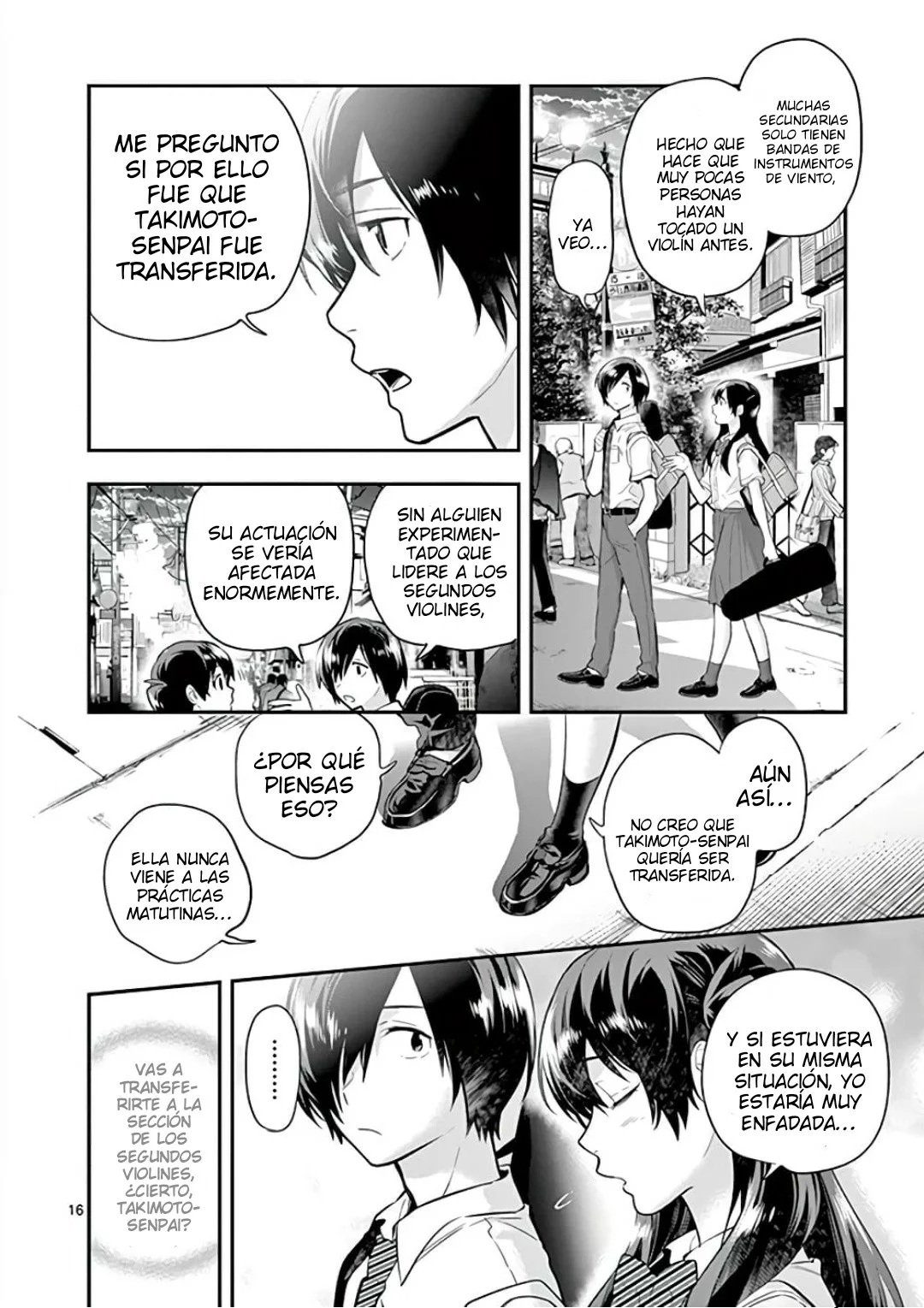 Ao no Orchestra capítulo 44, página 17