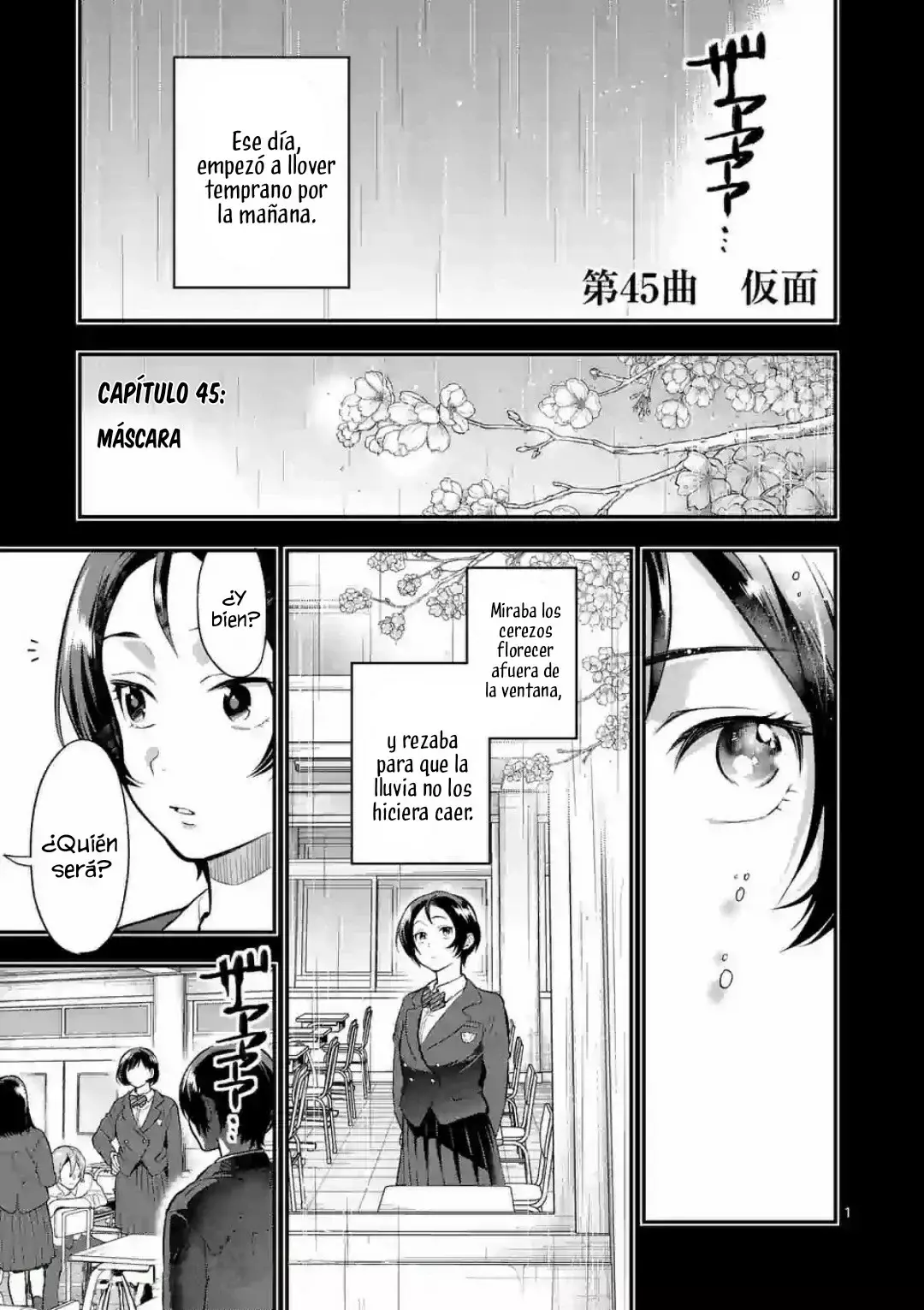 Ao no Orchestra capítulo 45, página 2