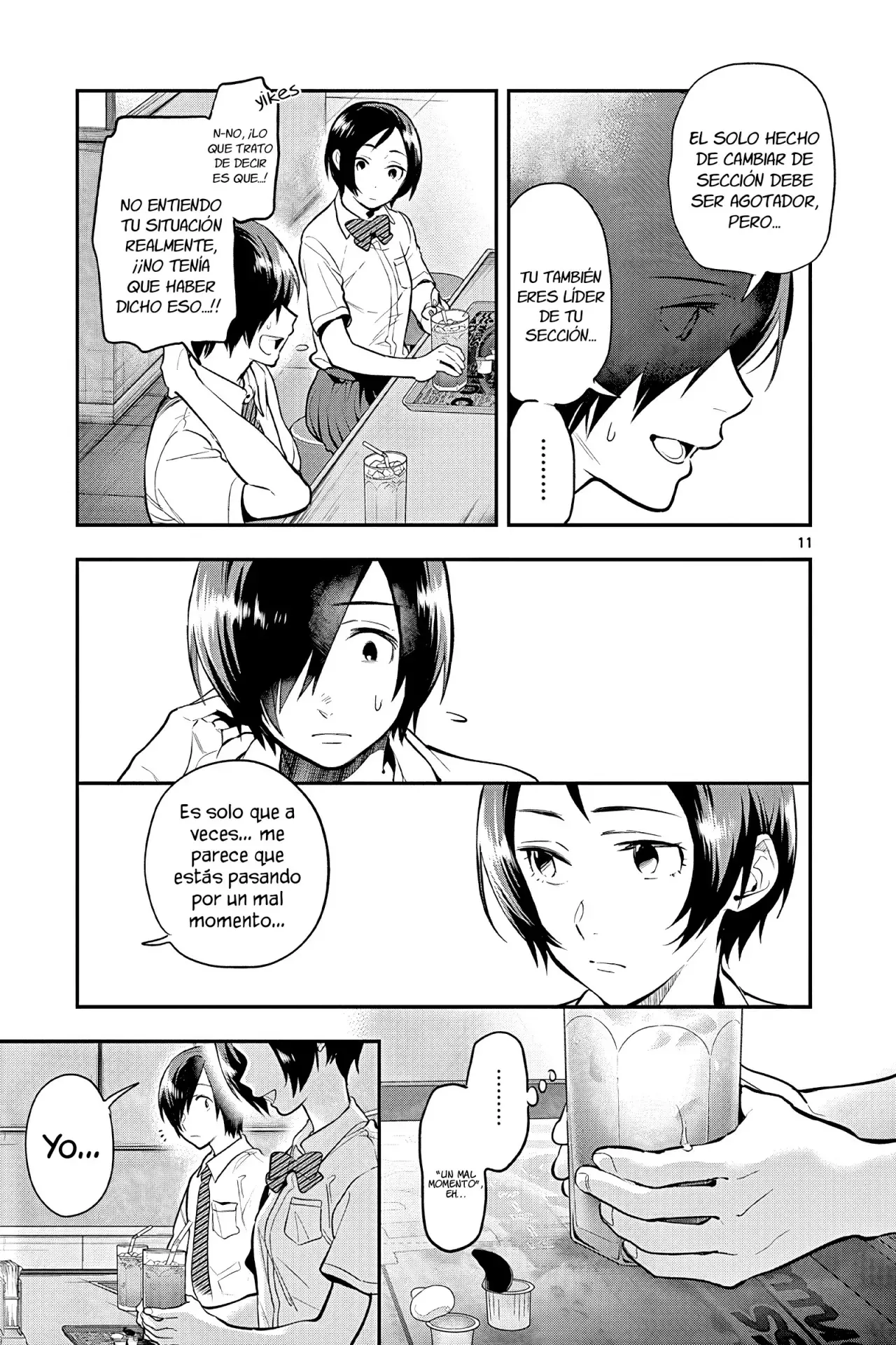 Ao no Orchestra capítulo 46, página 12