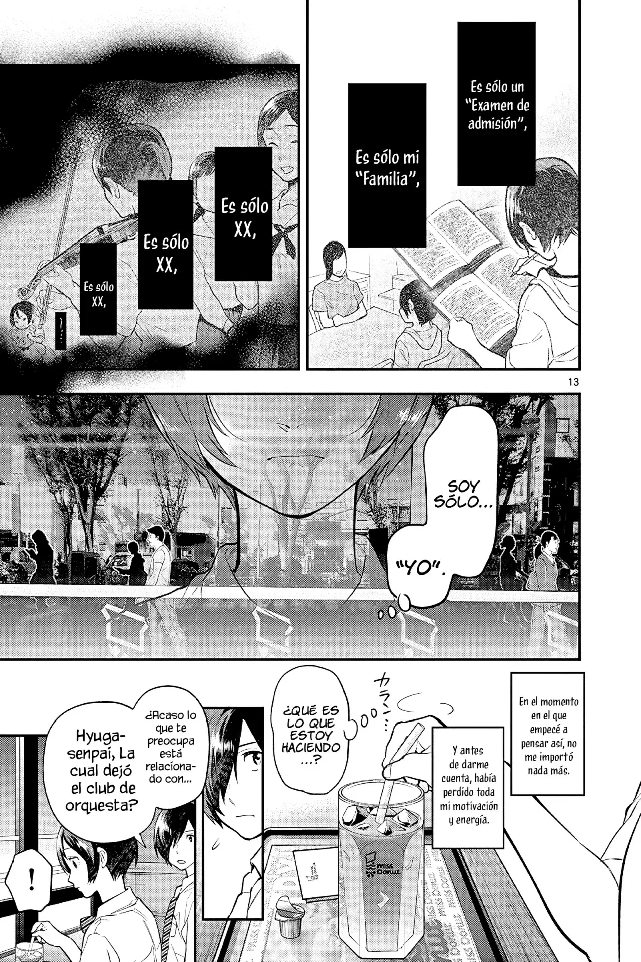 Ao no Orchestra capítulo 46, página 14