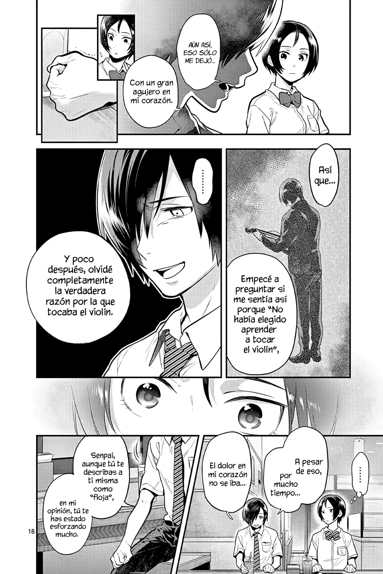 Ao no Orchestra capítulo 46, página 19