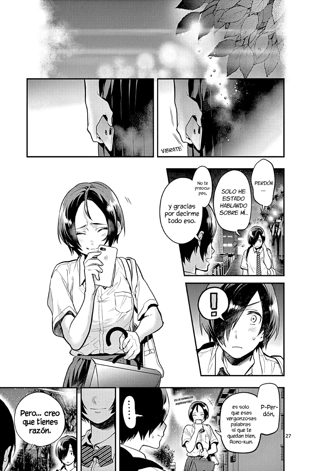 Ao no Orchestra capítulo 46, página 28