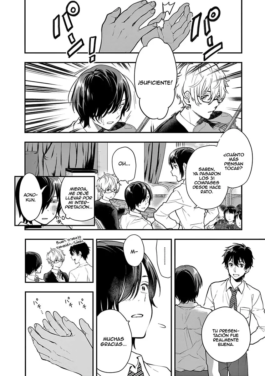 Ao no Orchestra capítulo 8, página 16