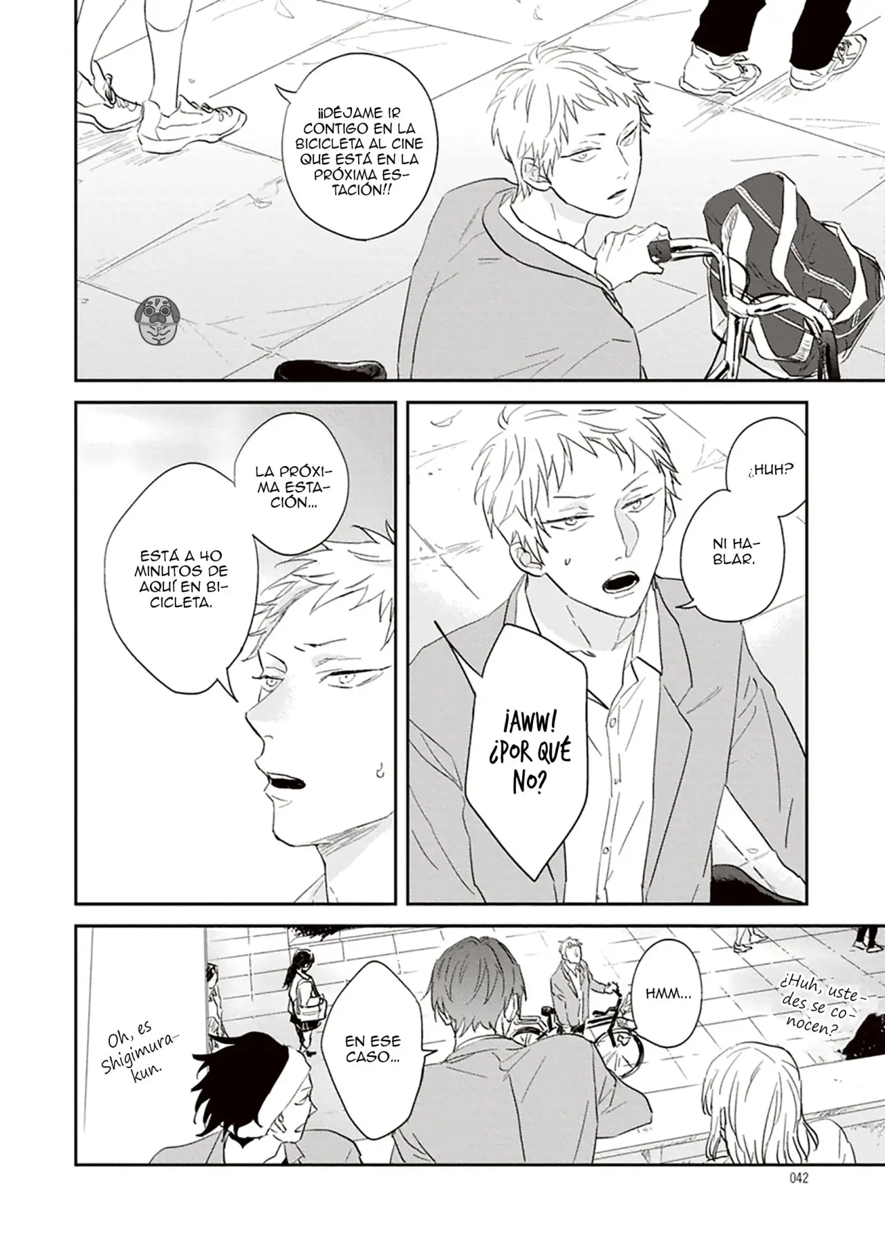 Ao no Tsubomi capítulo 2, página 13